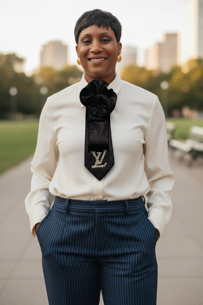 Handcrafted Women Neckties
