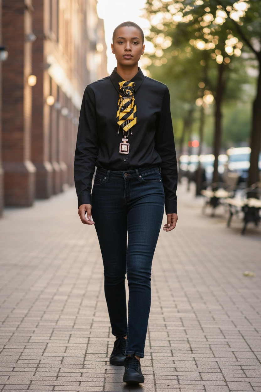 Handcrafted Women Neckties