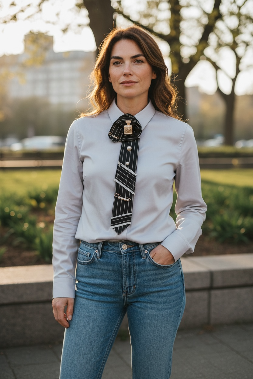 Handcrafted Women Neckties