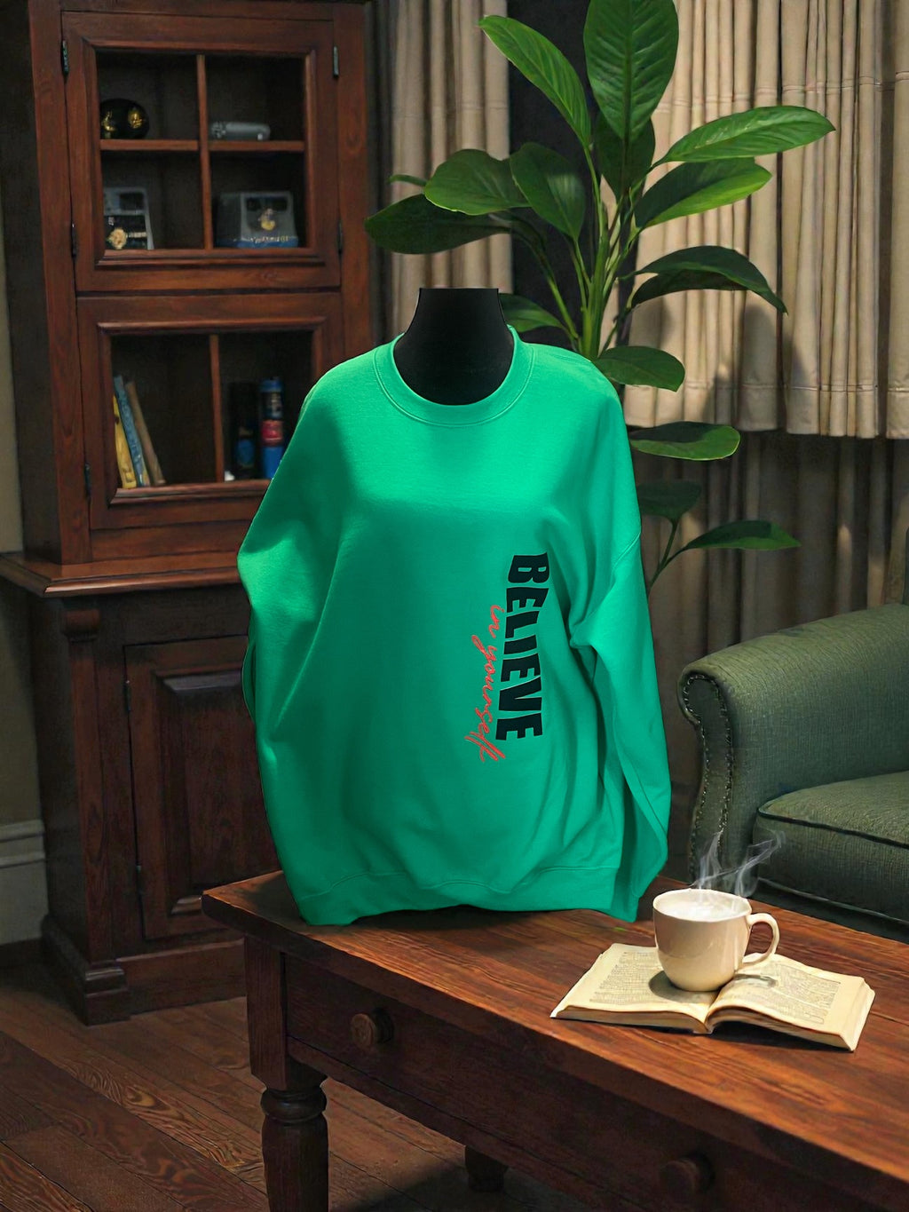 Sweatshirts with DTF motivational Quotes