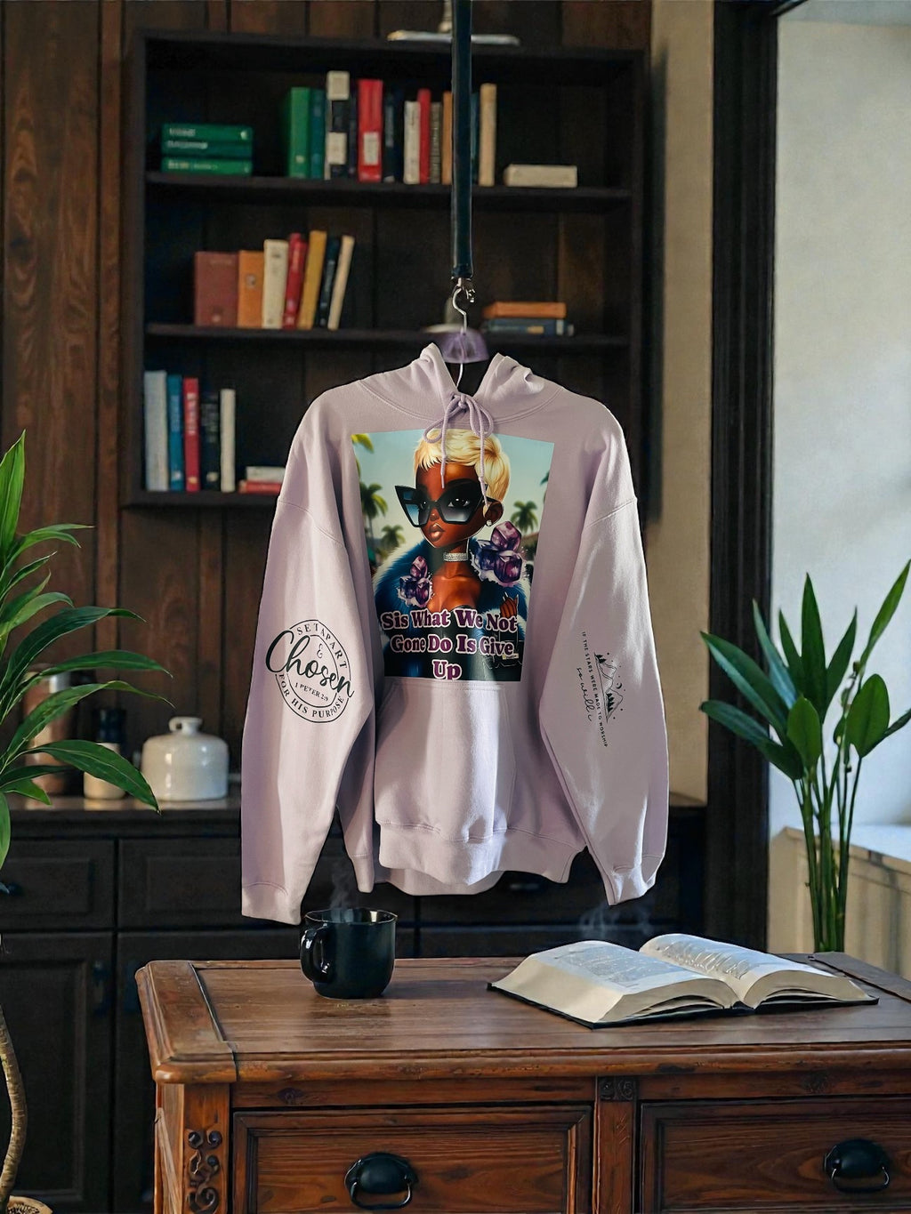 Sweatshirts with DTF motivational Quotes