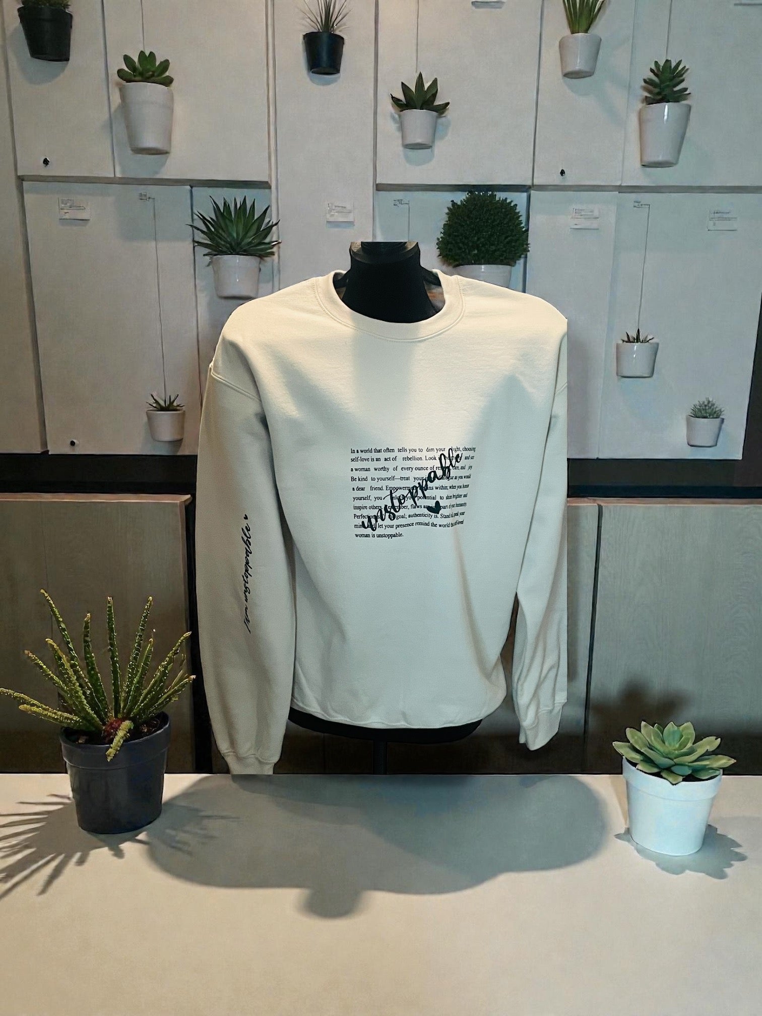 Sweatshirts with DTF motivational Quotes